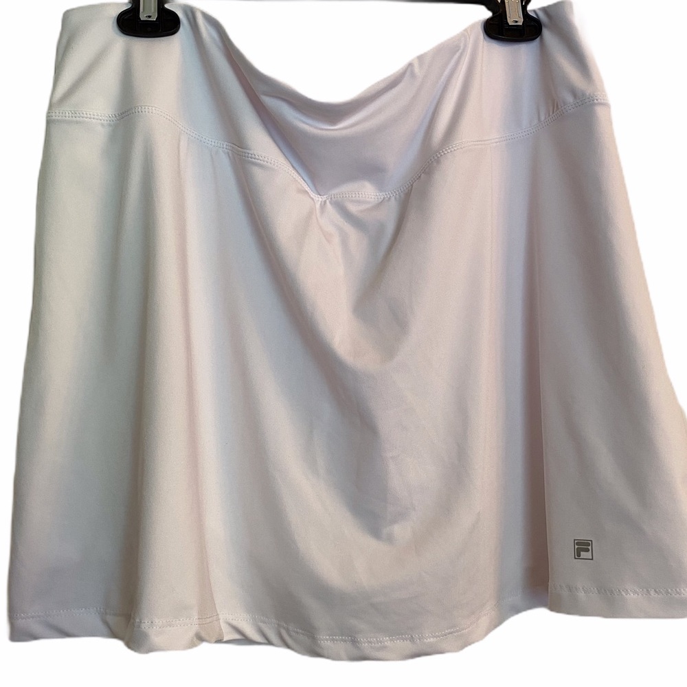 FILA White Athletic Skirt with Shorts